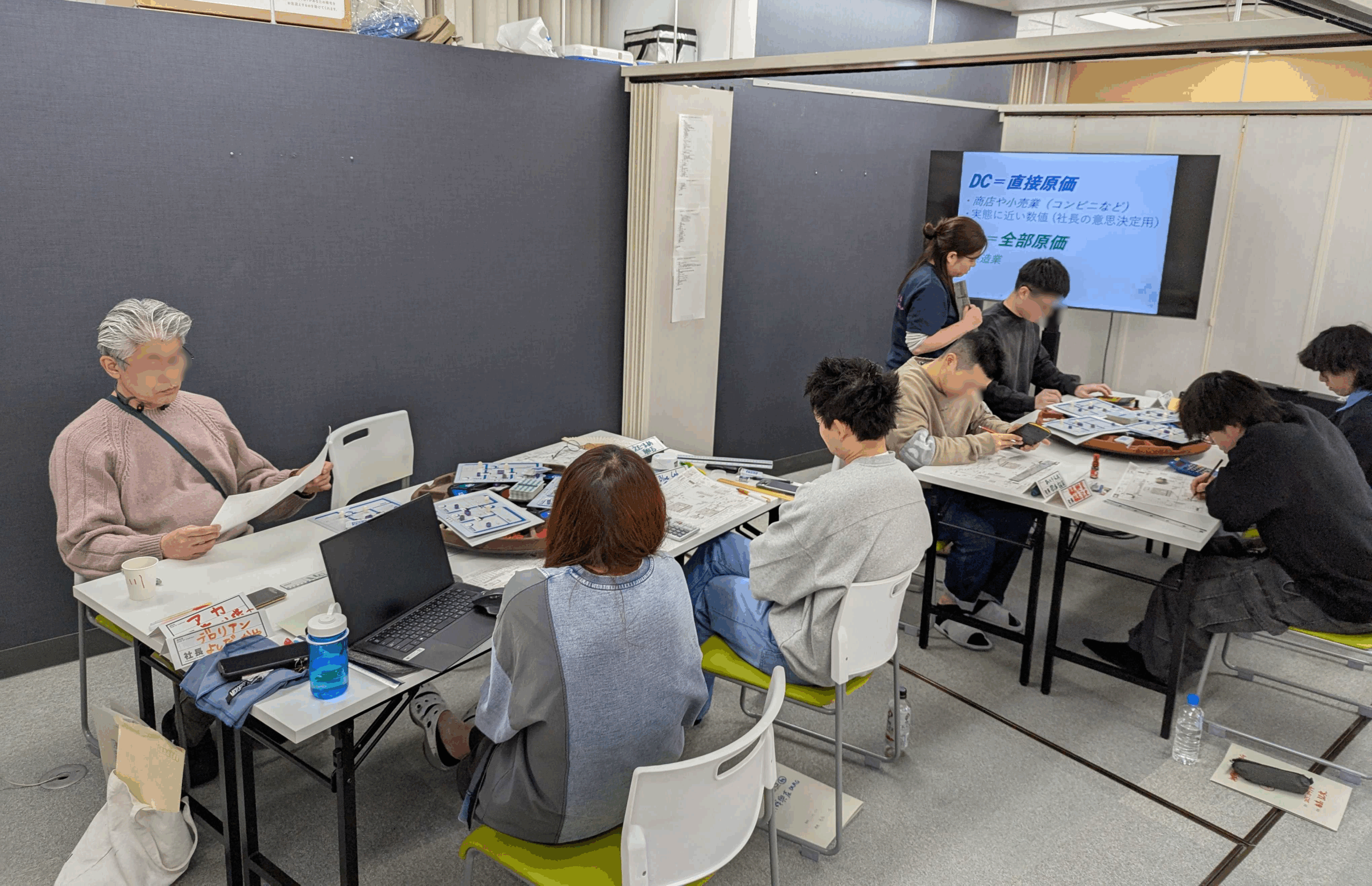 【兵庫県】第２回「DX推進のための戦略MQ会計」研修風景（会場：神輝興産様）