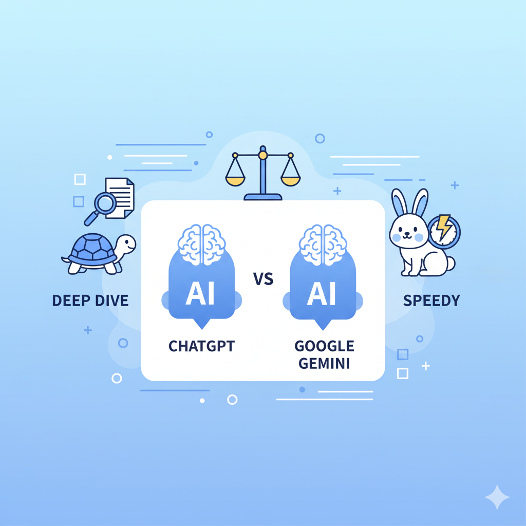 Google vs ChatGPT「徹底調査」対決！🕵️‍♂️