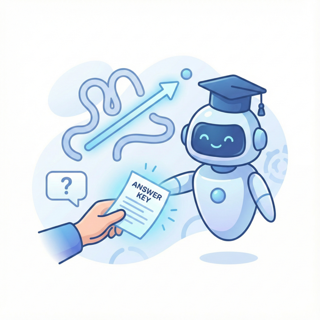 AI上達の最短ルートは「カンニング」!?